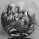 Illustration for article titled This Globe Holds Some Of The First Detailed Photographs Of Mars